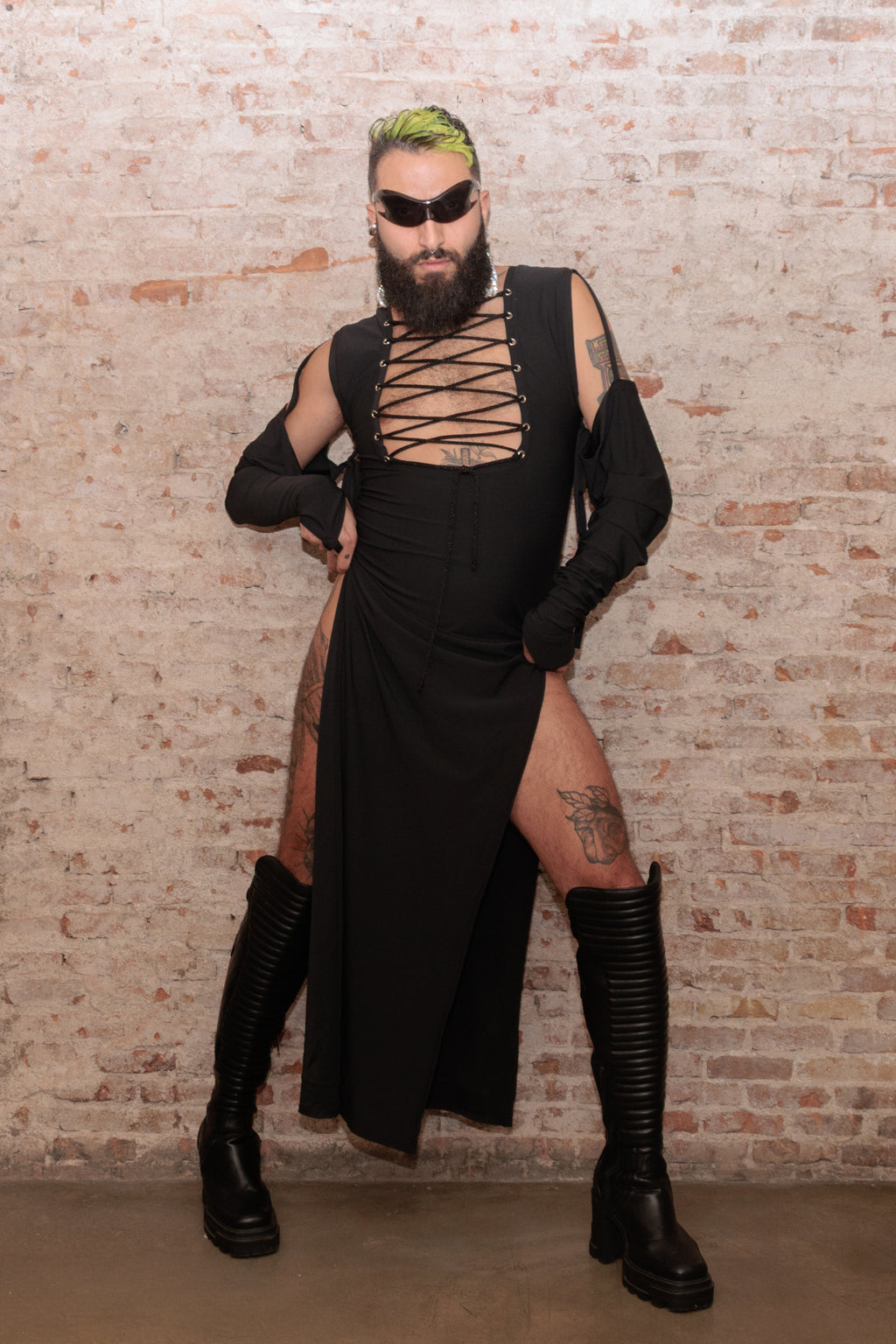 Vestido Negro Ceniza