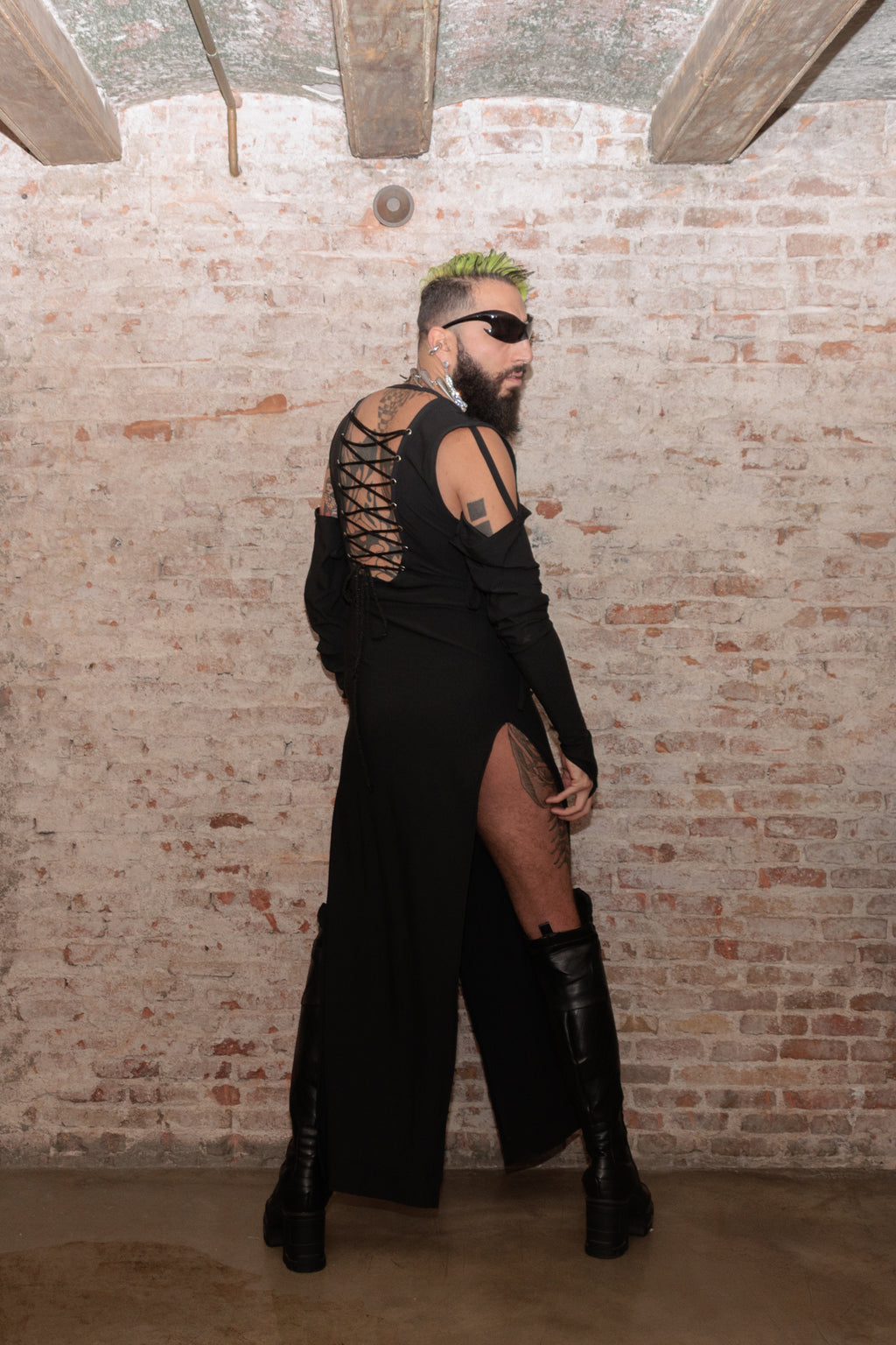 Vestido Negro Ceniza