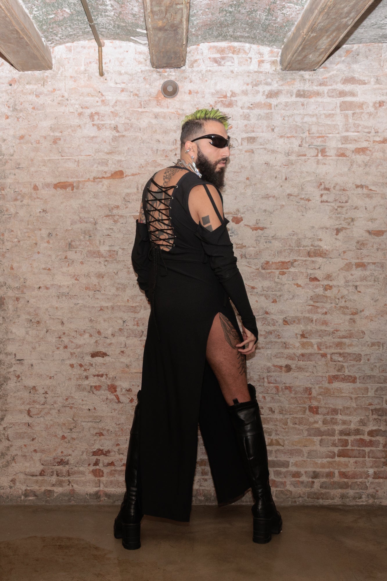 Vestido Negro Ceniza